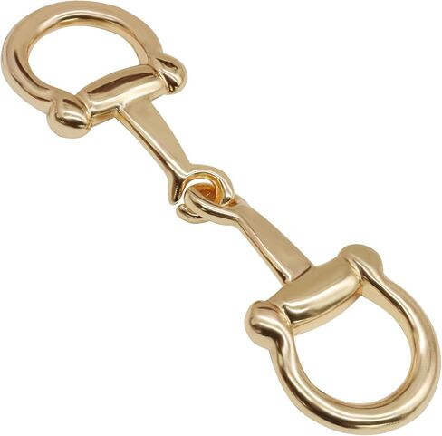 Scarf Ring Clip - Elegant Metal Scarf Holder for Women, Wide Band Chunky Chain Shawl Clasp, Versatile Scarf Pin in Saudi Arabia