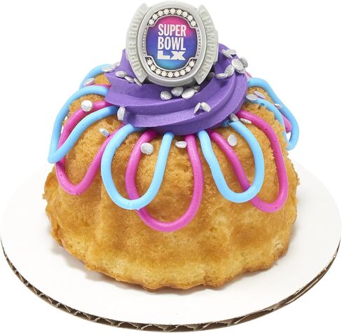 DecoPac NFL Super Bowl LX Rings, Cupcake Decorations, Officially Licensed, Football Rings, Food Safe Cake Toppers – 24 Pack in Saudi Arabia