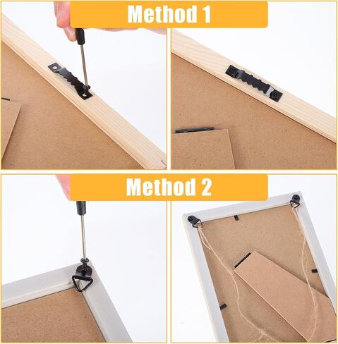 251 Pcs Frame Hanging Kit Sawtooth Picture Hangers Heavy Duty Frame Hangers with Screws Black Frames Mounting Hardware for Frame, Painting, Art, Photo in Saudi Arabia