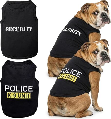 Parisian Pet FBI Dog T-Shirt, 2XL in Saudi Arabia