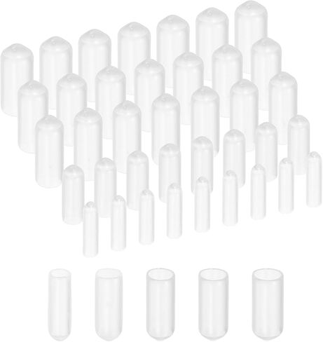 UXCELL 100PCS COPBER END CAPS CAPS واقية 2MM 3MM 4MM 5MM in Saudi Arabia