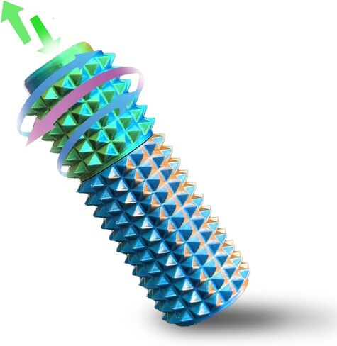 Pain Stim Fidget, Rotate | Clickr, 3-in-1 Design, Attention Deficit - ADHD - Autism - Adult Fidgets for Anxiety and Stress (Regular Style - Blue Green Orange) in Saudi Arabia