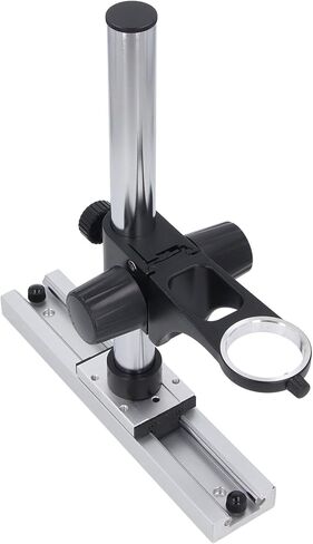 Walfront Adjustable Microscope Stand, Aluminum Alloy and Steel, High Stability for USB Digital Microscopes, 300mm Height for Labs and Home Use in Saudi Arabia