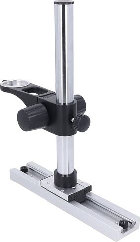 Walfront Adjustable Microscope Stand, Aluminum Alloy and Steel, High Stability for USB Digital Microscopes, 300mm Height for Labs and Home Use in Saudi Arabia
