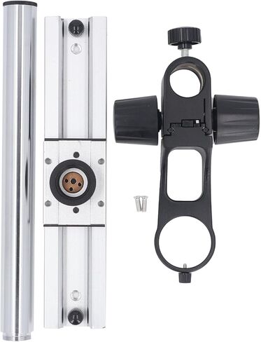 Walfront Adjustable Microscope Stand, Aluminum Alloy and Steel, High Stability for USB Digital Microscopes, 300mm Height for Labs and Home Use in Saudi Arabia