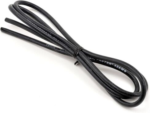 Tekin 12 AWG سلك طاقة من السيليكون 36 أسود TEKTT3013 أدوات التحكم في سرعة السيارة وملحقاتها in Kuwait