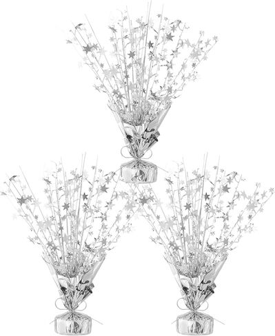 DIY Metallic Foil Spray Centerpiece Star Table Decoration, Gold Centerpieces for Tables Wedding Birthday Anniversary Graduation Christmas New Year Party Supplies Decor (12pc Gold) in Kuwait