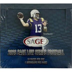 2026 Sage Football Low Series Hobby Box in Saudi Arabia