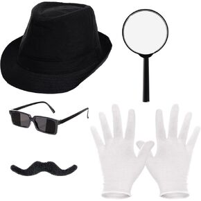 HOVEOX Detective Costume Spy Costumes Detective Costume Set for Halloween in Saudi Arabia