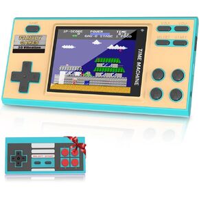 ألعاب EASEGMER المحمولة للأطفال، 198 لعبة توصيل وتشغيل كلاسيكية مدمجة، مشغل ألعاب فيديو محمول 3 بوصة، أفضل ألعاب هدايا إلكترونية للأطفال من سن 4 إلى 12 عامًا (وردي) in Kuwait
