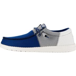 Hey Dude Wally Tri Varsity Crimson Size M9 | Men's Shoes | Men's Slip On Loafers | Comfortable & Light-Weight in Kuwait