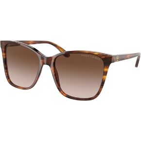 Ralph Woman Sunglasses Shiny Gold Frame, Polar Gradient Brown Lenses, 59MM in Kuwait