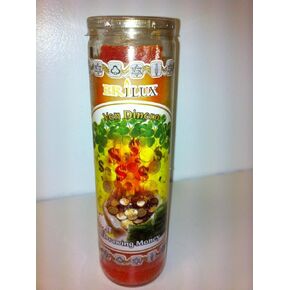 Money Drawing (Ven Dinero) 7 Day Prepared Scented Candle in Glass in Saudi Arabia