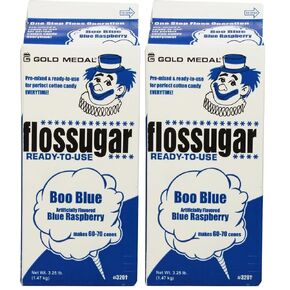 Gold Medal Flossugar-3.25Lbs./52oz.,BOO-BLUE,Blue Raspberry in Kuwait