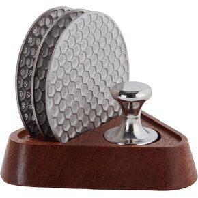 3cps 53.5 مللي متر شاشة عفريت 316 فلتر قابل لإعادة الاستخدام من الفولاذ المقاوم للصدأ لمرشح الإسبريسو لبريفيل باريستا إكسبريس (BES870) Pro Touch Bambino Infuser in Kuwait