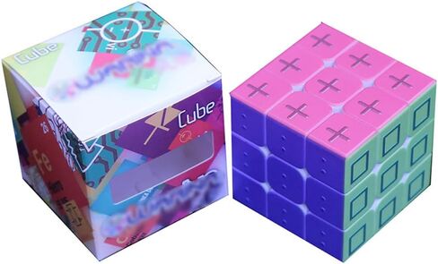 3D Blind Speed Cube Puzzle Magic Cube Puzzle 3x3x3 Educational IQ Item for Adults Relief Geometric Figure Fingerprint Effect Games for The Blind in Saudi Arabia