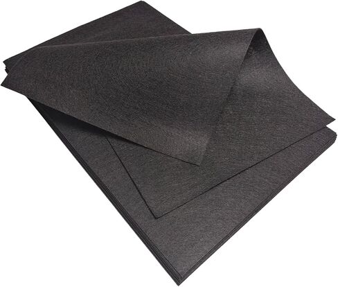 Jtnohx Felt Fabric Square, 12 Pcs Felt Sheets for Crafts, 7"×11.3" Soft Fabric Squares for Sewing Craft Supplies (Red) in Saudi Arabia