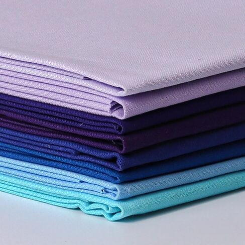 18 * 21inch Cotton Fabric, Premium Fabric Pure Quilting Fat Quarter Bundles Patchwork for Sewing DIY Craft (Grey Coffee Series, 8PCS) in Saudi Arabia