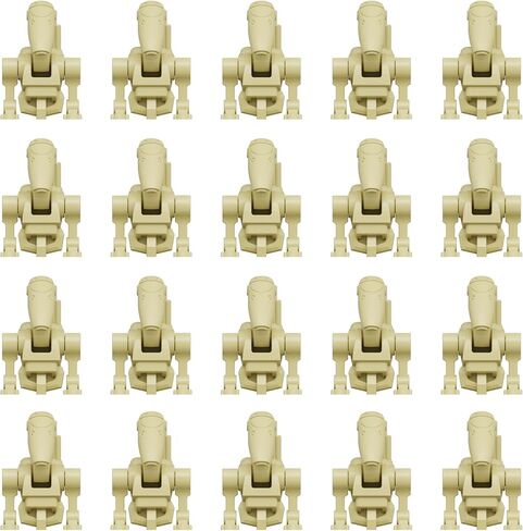 20pcs B1 Clankers Battle Robots, Clone Army Building, 20 Figures, Battle Pack with Accessories in Saudi Arabia