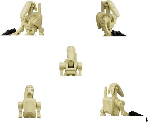 20pcs B1 Clankers Battle Robots, Clone Army Building, 20 Figures, Battle Pack with Accessories in Saudi Arabia