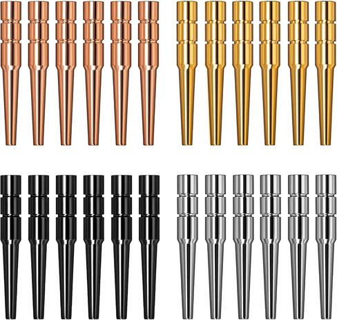 24pcs Cribbage Pegs, Cribbage Board Pegs, Versatile Brass Tapered Design Fits 1/8 Hole Peg Board Game Crib Board Pegs Pins Portable Cribbage Accessories for Friends and Family(4 Colors) in Saudi Arabia