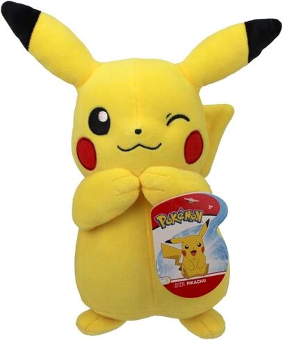 بوكيمون PKW2386 Eevee PLUSH-8 بوصة بوكيمون قطيفة-تفاصيل أصلية-ألعاب للأطفال، متعددة in Kuwait