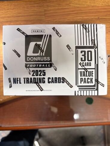 2025 Donruss Football Factory قيمة مختومة صندوق فات باك، 12 عبوة/30 بطاقة في كل عبوة - مختومة in Saudi Arabia