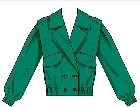 Simplicity SS3107Y5 سترة مزدوجة الصدر وسروال قصير من Misses، رمز التصميم S3107، المقاسات 18-20-22-24-26 in Kuwait