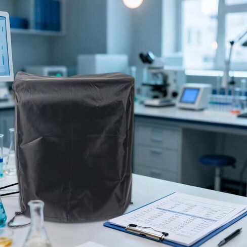 Microscope Dust Cover | Heavy Duty Waterproof Oxford Cloth | UV & Scratch-Resistant Protective Cover For Microscope | Foldable Drawstring Shield For Men Women Kids Teens Home School Lab Equipment Prot in Saudi Arabia