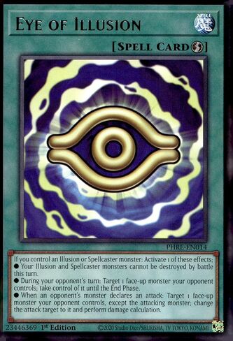 Eye of Illusion - PHRE-EN014 - Rare - 1st Edition in Saudi Arabia