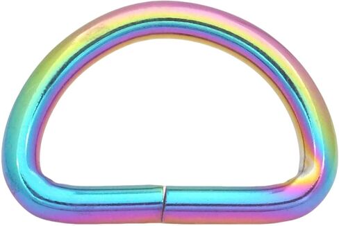 Wuuycoky 1 "القطر الداخلي D حلقات أبازيم D-حلقة غير ملحومة لحزام الربط اللون اختياري in Kuwait