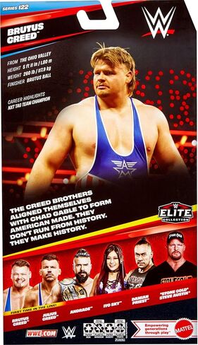 Mattel WWE Elite Action Figure & Accessories, Series #118 Set, 6-inch Collectible Brutus Creed with 25 Articulation Points & Swappable Hands in Saudi Arabia