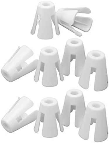 10Pcs Plastic Coil Claw Thread Spool Cone Holder, Lightweight Cone Thread Holder Thread Spool Cone Holder Sewing Accessories for Industrial Sewing Machine in Saudi Arabia