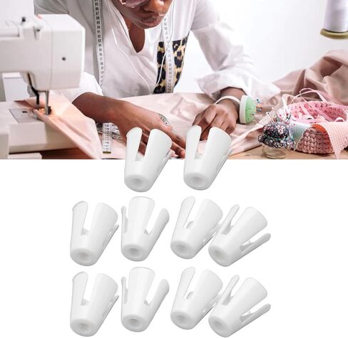 10Pcs Plastic Coil Claw Thread Spool Cone Holder, Lightweight Cone Thread Holder Thread Spool Cone Holder Sewing Accessories for Industrial Sewing Machine in Saudi Arabia