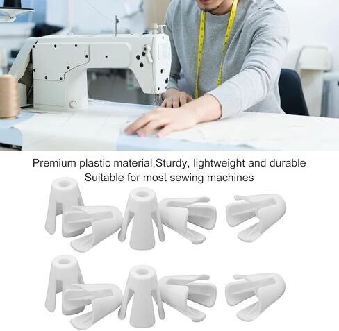 10Pcs Plastic Coil Claw Thread Spool Cone Holder, Lightweight Cone Thread Holder Thread Spool Cone Holder Sewing Accessories for Industrial Sewing Machine in Saudi Arabia