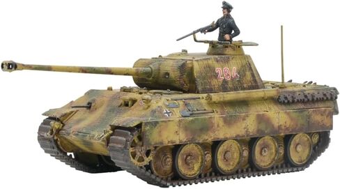 Warlord Games German Army Panther Ausf A - 1:56 / 28mm Plastic Scale Model Tank for Bolt Action Highly Detailed World War 2 Miniatures for Table-top Wargaming in Saudi Arabia