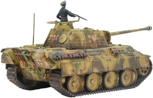 Warlord Games German Army Panther Ausf A - 1:56 / 28mm Plastic Scale Model Tank for Bolt Action Highly Detailed World War 2 Miniatures for Table-top Wargaming in Saudi Arabia