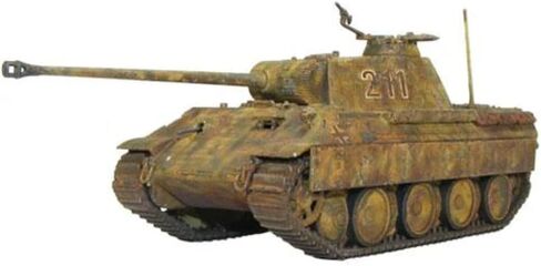 Warlord Games German Army Panther Ausf A - 1:56 / 28mm Plastic Scale Model Tank for Bolt Action Highly Detailed World War 2 Miniatures for Table-top Wargaming in Saudi Arabia