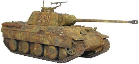 Warlord Games German Army Panther Ausf A - 1:56 / 28mm Plastic Scale Model Tank for Bolt Action Highly Detailed World War 2 Miniatures for Table-top Wargaming in Saudi Arabia