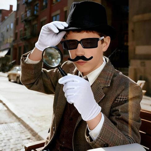 HOVEOX Detective Costume Spy Costumes Detective Costume Set for Halloween in Saudi Arabia