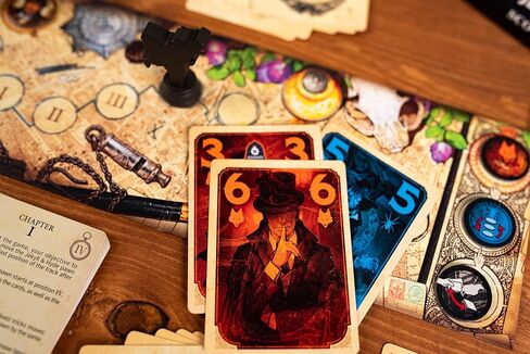 Jekyll & Hyde vs. Scotland Yard by 25th Century Games – Cooperative Trick Taking Board & Card Game for Two Players – Story Based Gameplay – for Ages 10+ & 20 Min Playtime in Kuwait