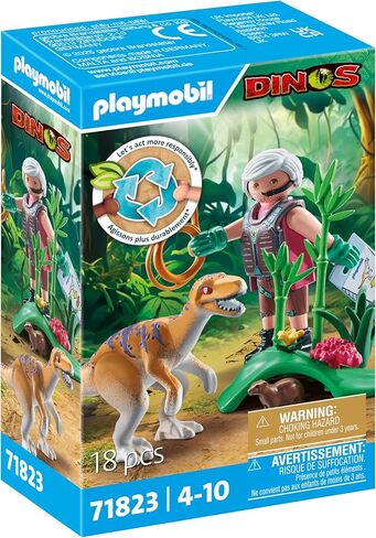 Playmobil Velociraptor in Saudi Arabia