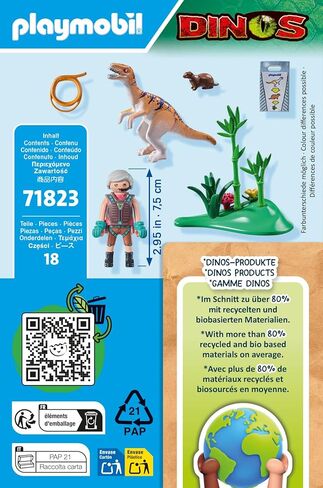 Playmobil Velociraptor in Saudi Arabia