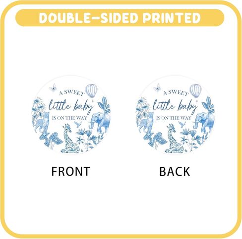 36 قطعة من أغطية الكب كيك للاستحمام باللون الأزرق الفرنسي، اختيارات كب كيك للترحيب بحيوانات الغابة للأولاد، ديكور كعكة صيني لحيوانات السفاري وكشف الجنس/ديكور حفلة عيد الميلاد الأولى in Kuwait