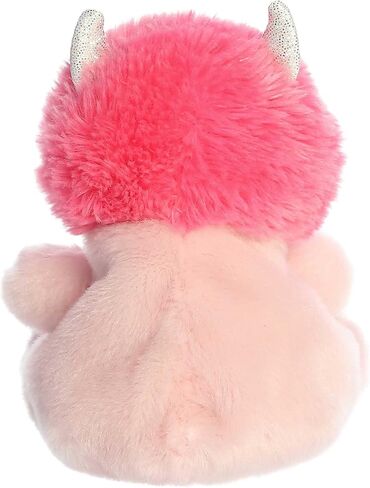 حيوان محشو من Aurora® Adorable Palm Pals™ Susan Love Monster™ - قطيفة ممتعة قابلة للتجميع للأطفال والكبار - مثالية لتزيين الغرف وهدايا عيد الميلاد - وردي 5 بوصات in Kuwait