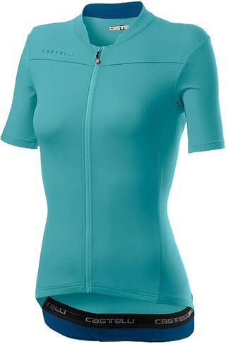 Castelli Flusso Limited Edition Full-Zip Jersey - Men's Rescue Blue/Belgian Blue, L in Saudi Arabia