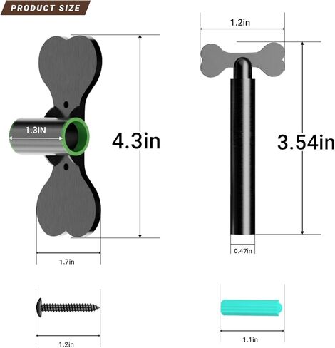 Pet Fence to Wall Anchor, Universal Indoor Outdoor Dog Play Pen Accessories, Playpen Stabilizer for Outside Yard, No-Drill Adhesive or Bolts Mount（4-Pack） in Saudi Arabia