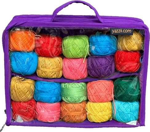 Yazzii Thread Storage - Small - Purple in Saudi Arabia