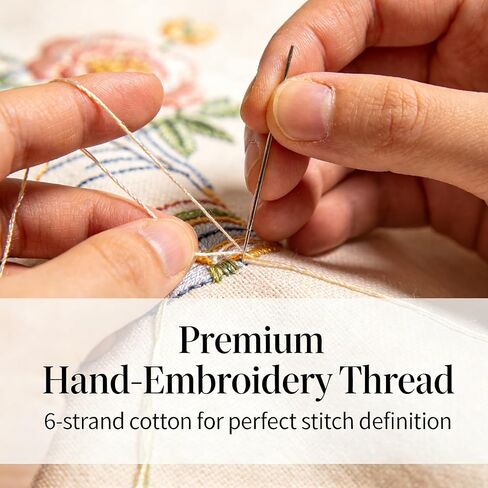 Embroidery Thread & Floss, 20-Color Provence Purple Series, 8 Meters/Skein (160M Total), for Friendship Bracelets, Cross Stitch & Tassels in Saudi Arabia