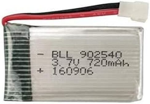 5PCS 3.7V 720mAh Lipo Battery with 5 in 1 Charger for Syma X5C X5C-1 X5A X5 X5SC X5SW H5C V931 Drone Accessory in Saudi Arabia